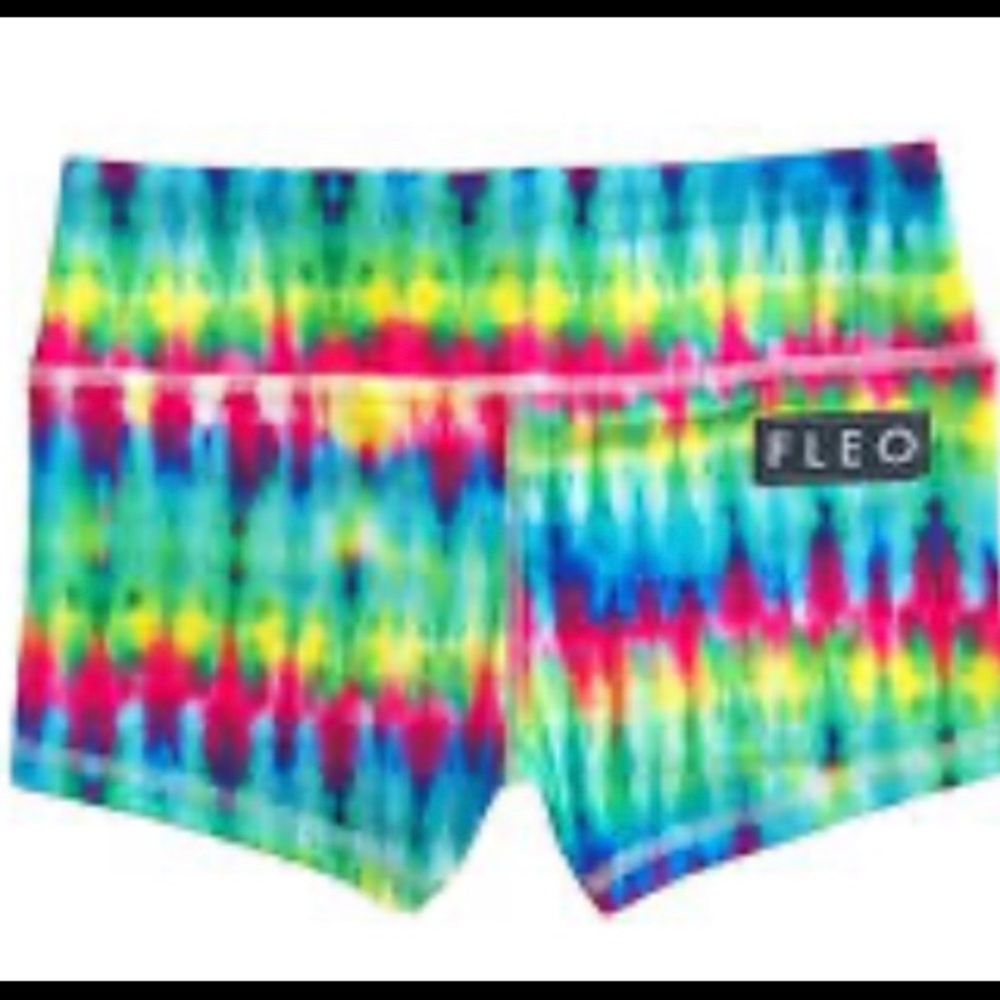 Fleo tie dye shorts